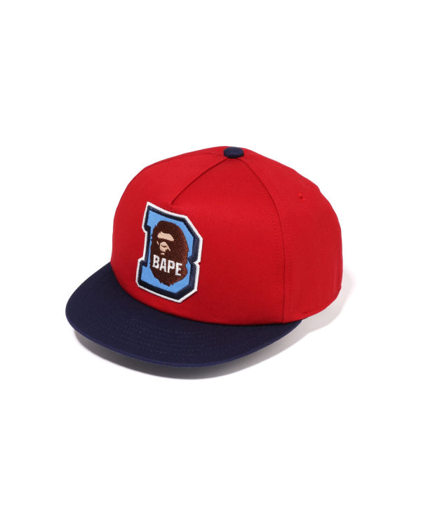 Gorras Bape Ape Head B Patch Niños Rojas Claro | ZDVUT-5127