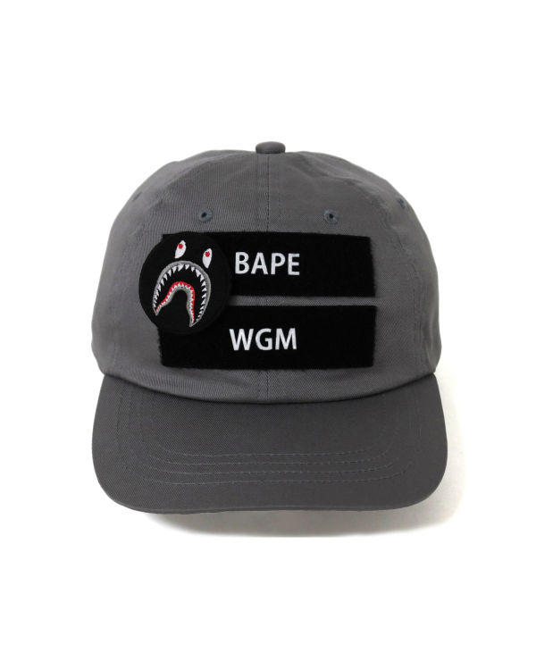 Gorras Bape Detachable Shark Patch Hombre Gris | YVBZA-2185