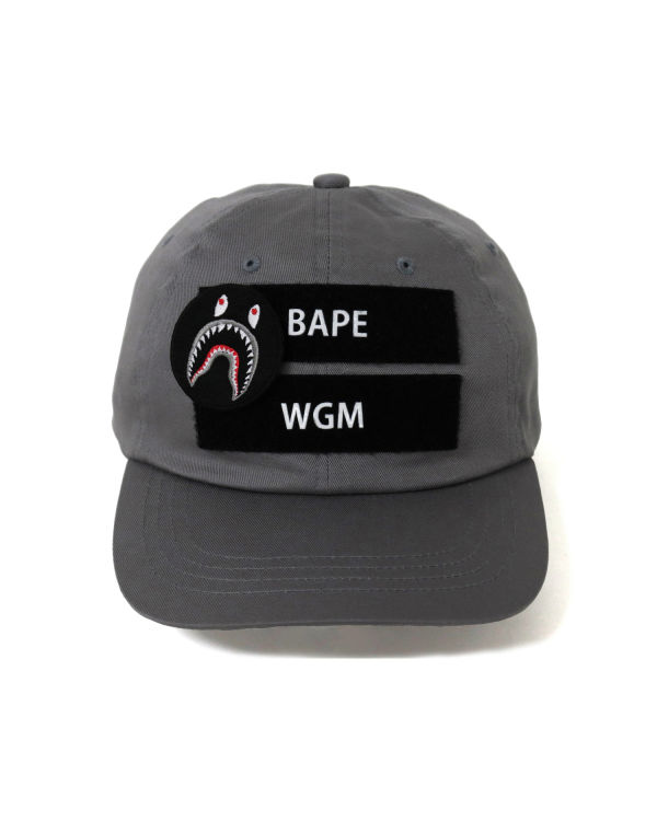 Gorras Bape Detachable Shark Patch Hombre Gris | YVBZA-2185