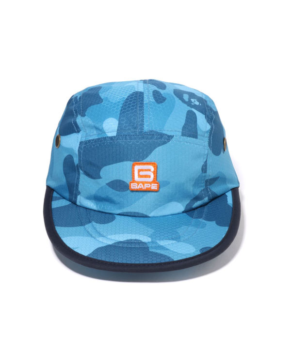 Gorras Bape Honeycomb Camo Jet Hombre Azules Claro | VRZXI-8934