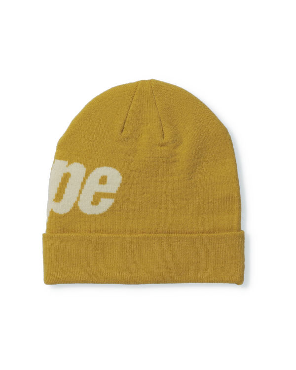 Gorras Bape Knit Hombre Amarillo | CFVXU-0579