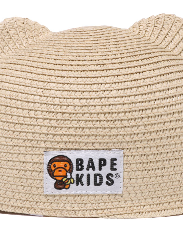 Gorras Bape Milo Blade Niños Beige | SCNUK-0579