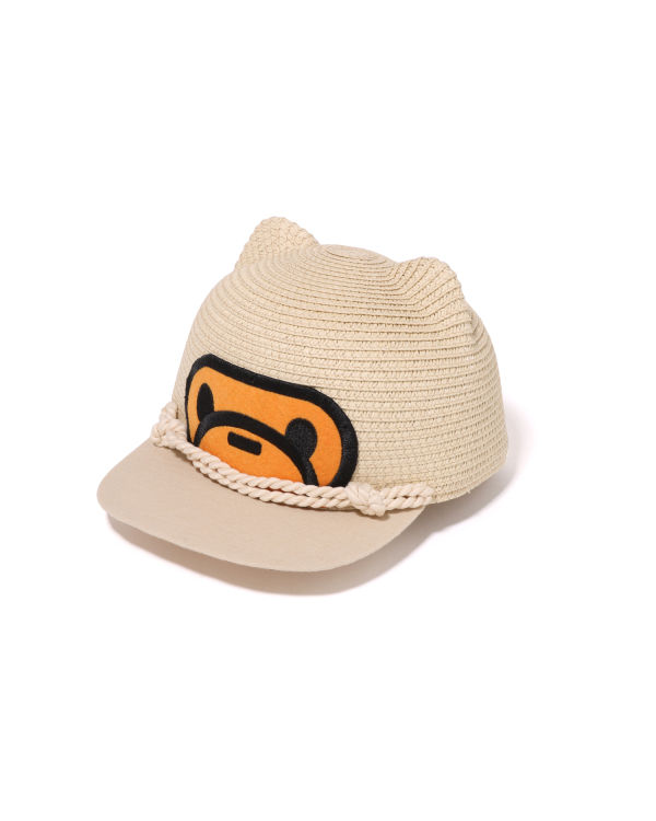 Gorras Bape Milo Blade Niños Beige | SCNUK-0579