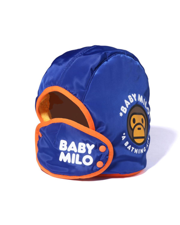 Gorras Bape Milo Carreras Niños Azules | LKOEA-6547