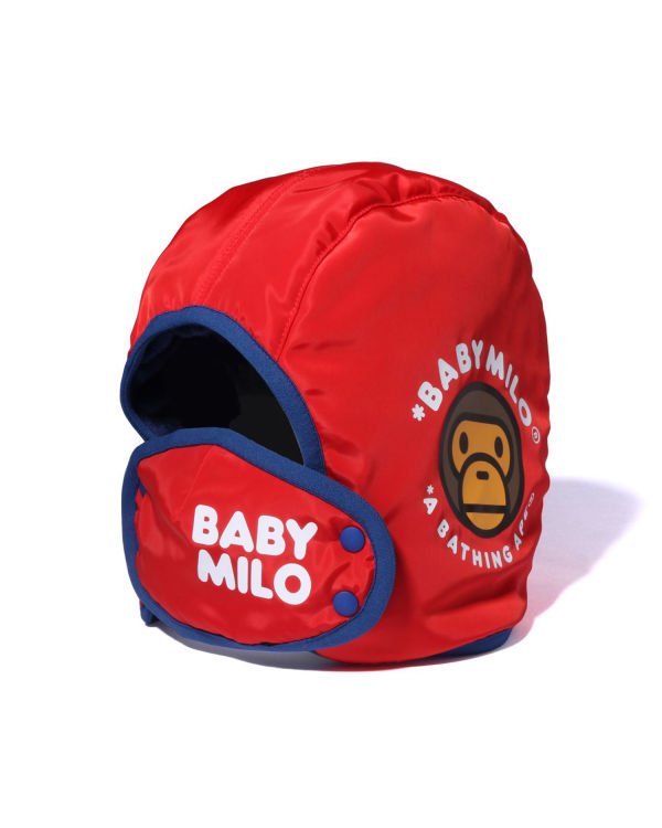 Gorras Bape Milo Carreras Niños Rojas Claro | VUPNF-6847