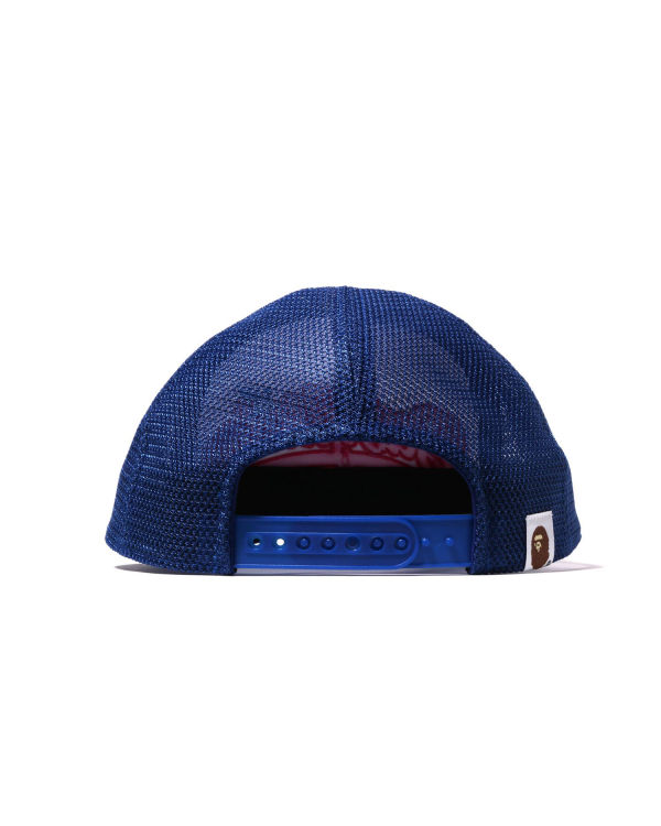 Gorras Bape Milo Embroidery Mesh Mujer Azules | VTXOY-0492