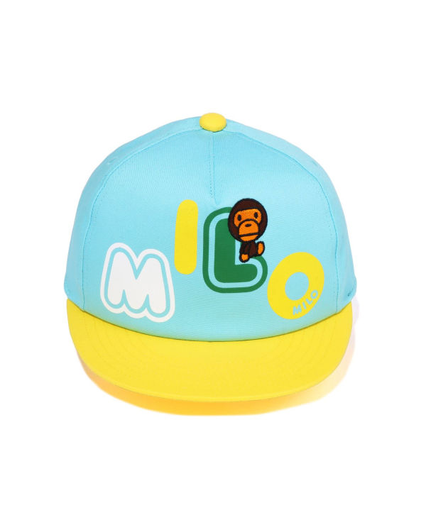 Gorras Bape Milo Font Niños Azules Claro | BDJXU-6089