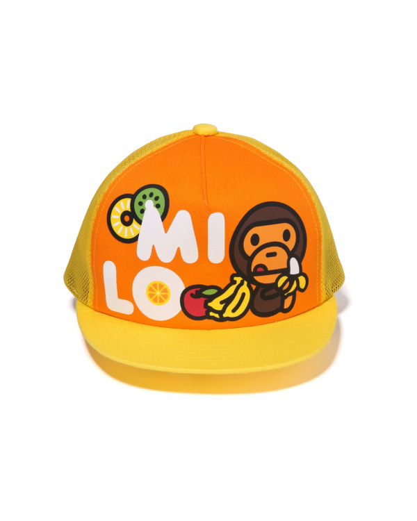 Gorras Bape Milo Fruits Mesh Niños Naranjas | SNTIM-4610