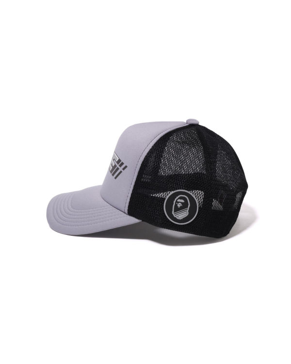 Gorras Bape Racer Mesh Hombre Gris | NLKTQ-6705