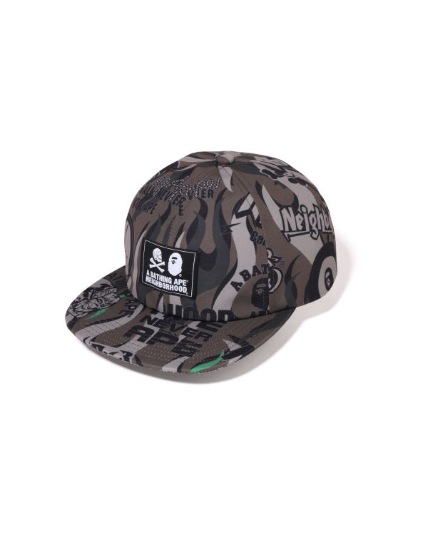 Gorras Bape X NBHD Hombre Kaki Oscuro | MVFQC-9703