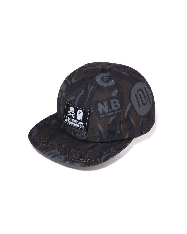 Gorras Bape X NBHD Hombre Negras | TGIAK-7105