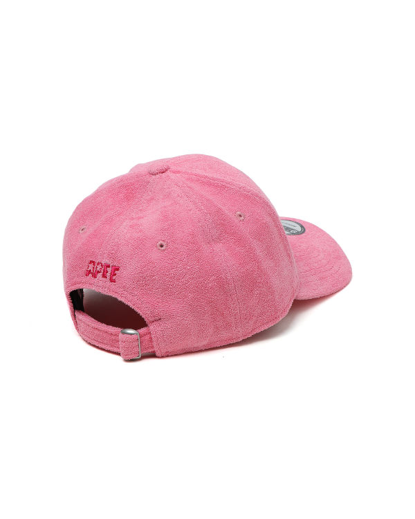 Gorras Bape X New Era 9TWENTY logo Mujer Rosas | EPKSD-8341