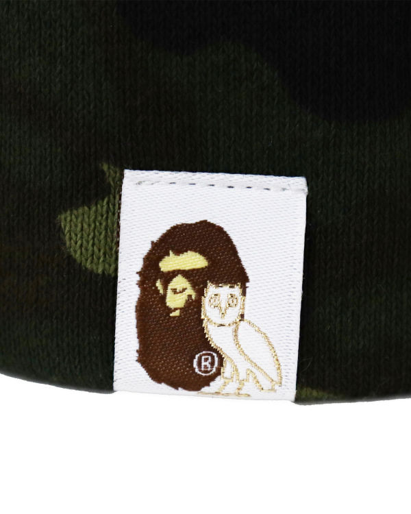 Gorras Bape X OVO Woodland Camo Snapback Hombre Verde | CDIKA-8296