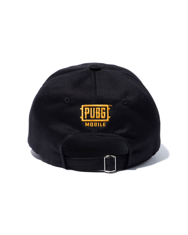 Gorras Bape X PUBG MOBILE logo Hombre Negras | ENUPI-7148