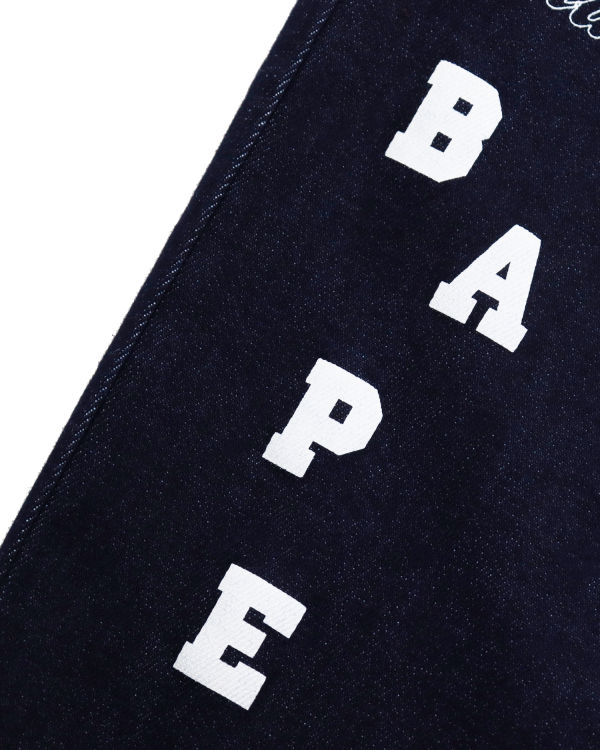 Jeans Bape Multi Print Niños Azules | RXPSK-7802