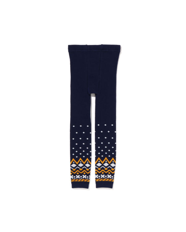 Leggins Bape Milo Nordic Niños Azul Marino Azules | JNQHV-6714