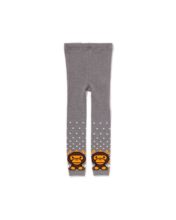 Leggins Bape Milo Nordic Niños Gris | ERUHL-4179