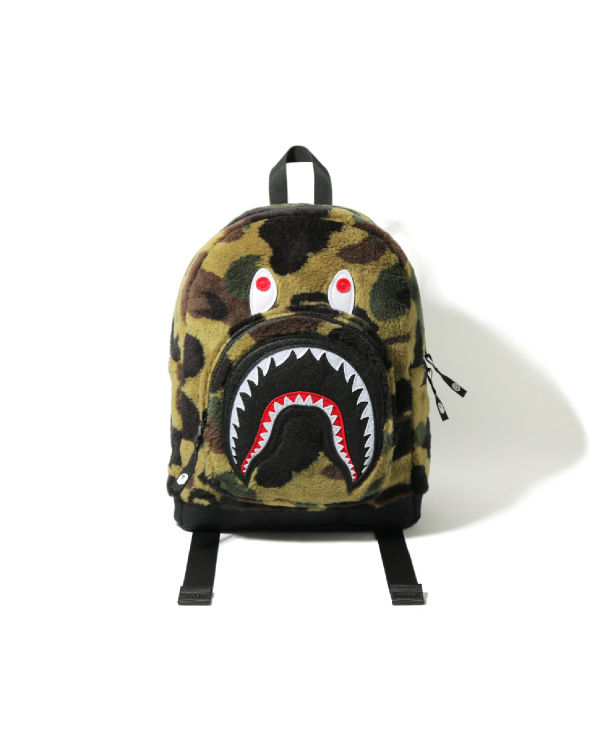 Mochilas Bape 1st Camo Boa Shark Niños Verde | SDMPZ-3718