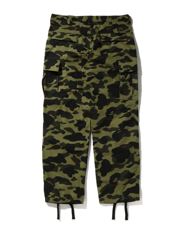 Pantalones Bape 1st Camo Cargo Hombre Verde | JYNVB-9317