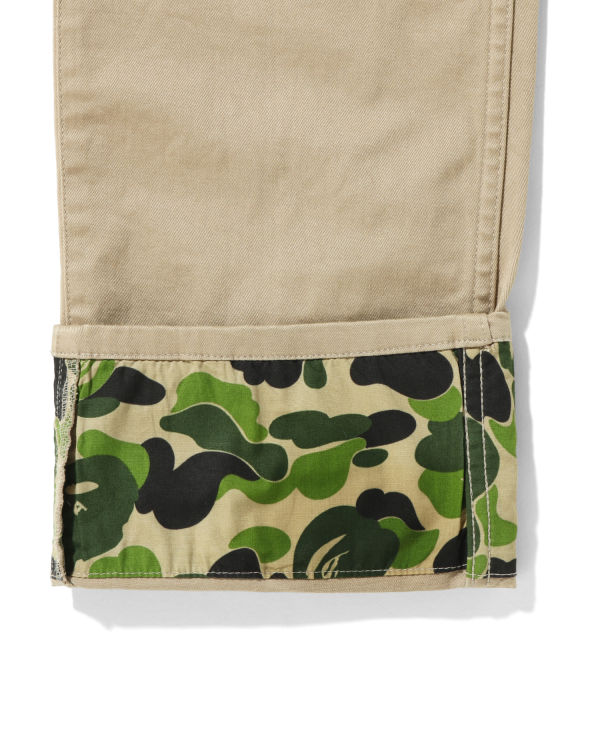 Pantalones Bape ABC Camo Cuffed Niños Beige | XQURP-1287