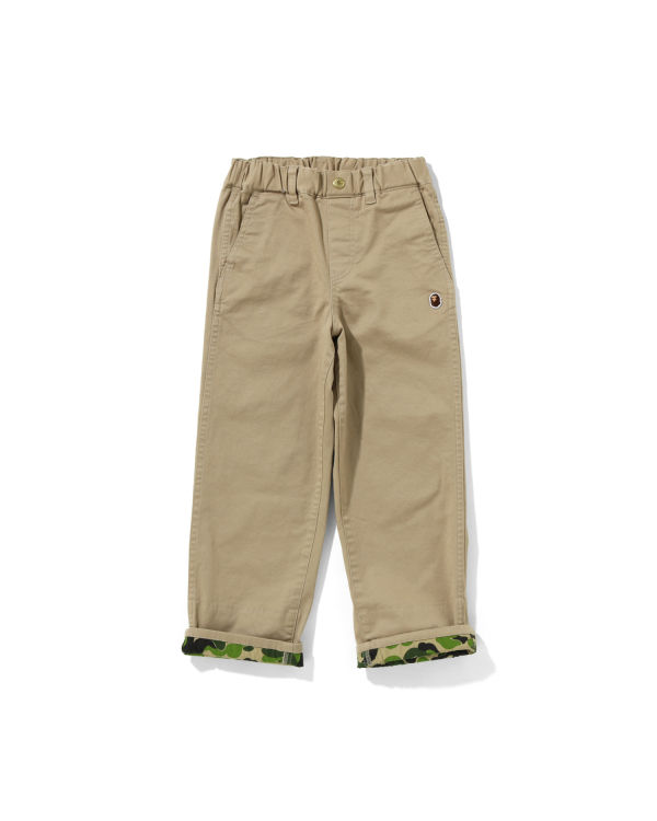 Pantalones Bape ABC Camo Cuffed Niños Beige | XQURP-1287