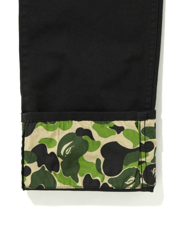 Pantalones Bape ABC Camo Cuffed Niños Negras | DUXIZ-8039