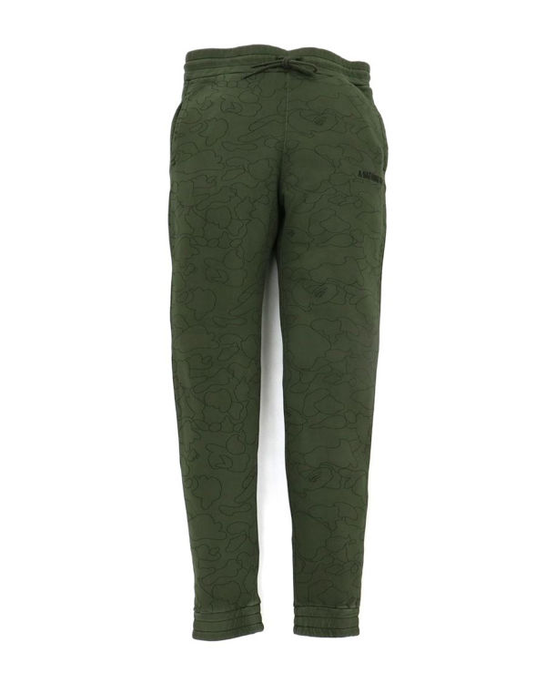 Pantalones Bape Line 1st Camo Washed Slim Hombre Verde | UZXSE-2406