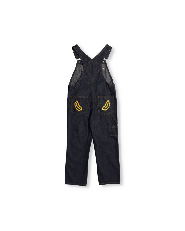 Pantalones Bape Milo Friends Denim Dungaree Niños Azules | KLCFH-7341