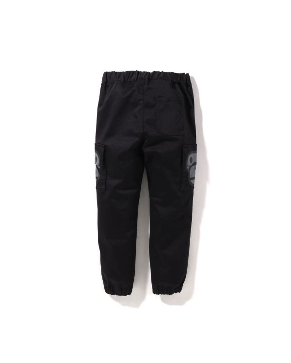 Pantalones Bape Milo Side Pocket Face Niños Negras | RWXZT-3651