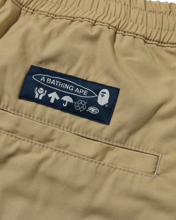 Pantalones Bape One Point Easy Hombre Beige | IDFTE-8064