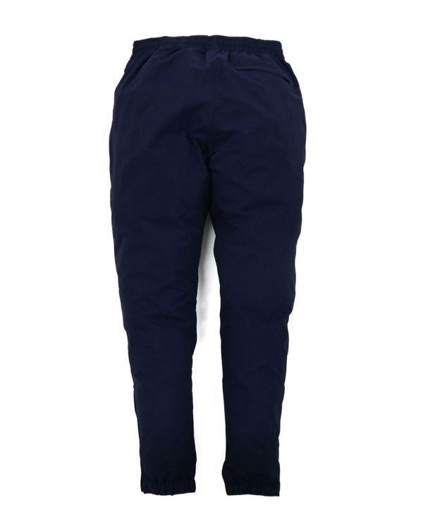 Pantalones Bape One Point Pista Hombre Azul Marino Azules | TQCRS-9826