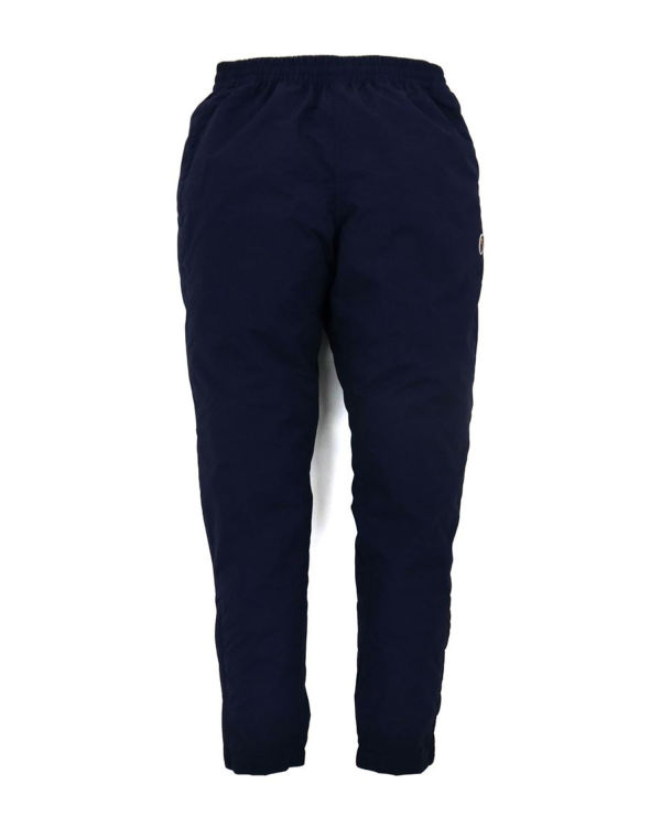 Pantalones Bape One Point Pista Hombre Azul Marino Azules | TQCRS-9826