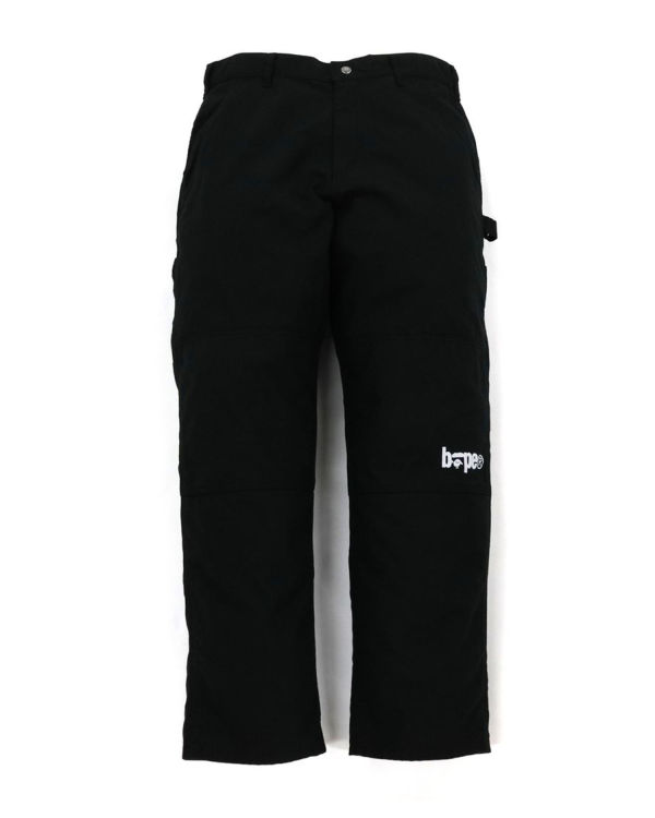 Pantalones Bape Painter Hombre Negras | HSYOR-3278