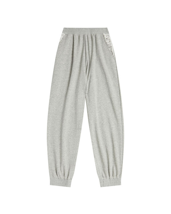 Pantalones Bape Relaxed Mujer Gris | MOCGL-5623