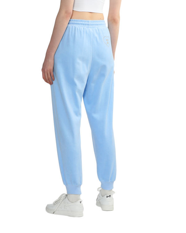 Pantalones Bape Towelling track Mujer Azules | QCXKD-0187