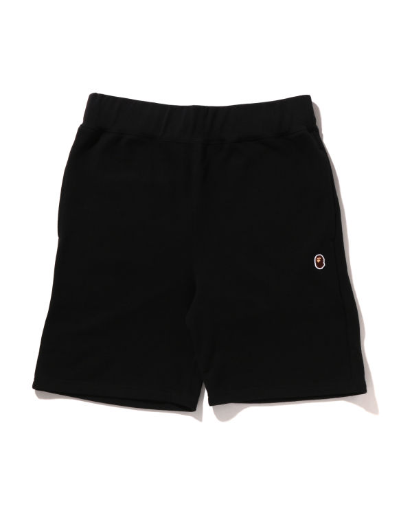 Pantalones Cortos Bape Ape Head One Point Hombre Negras | XQUPV-5187