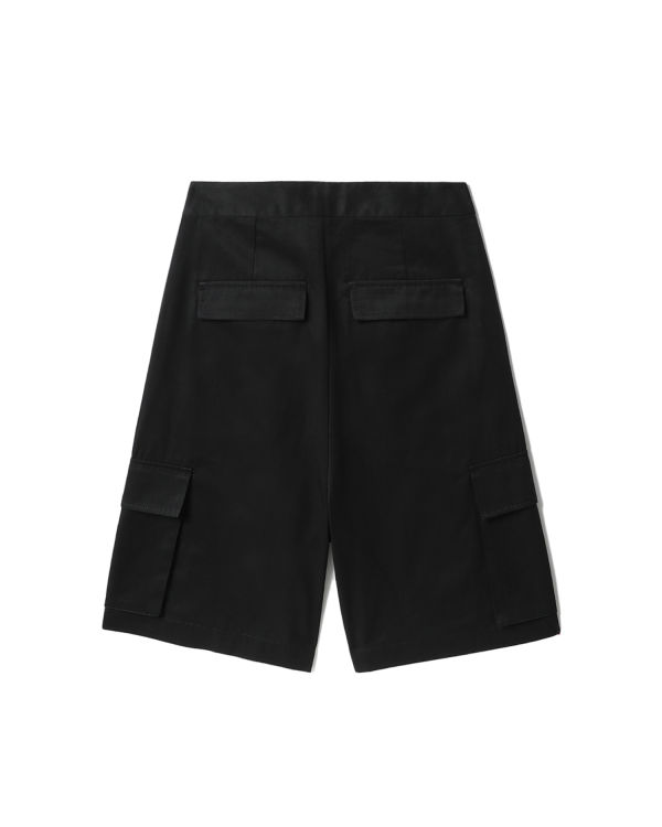 Pantalones Cortos Bape Cargo culotte Mujer Negras | BQOVD-5947