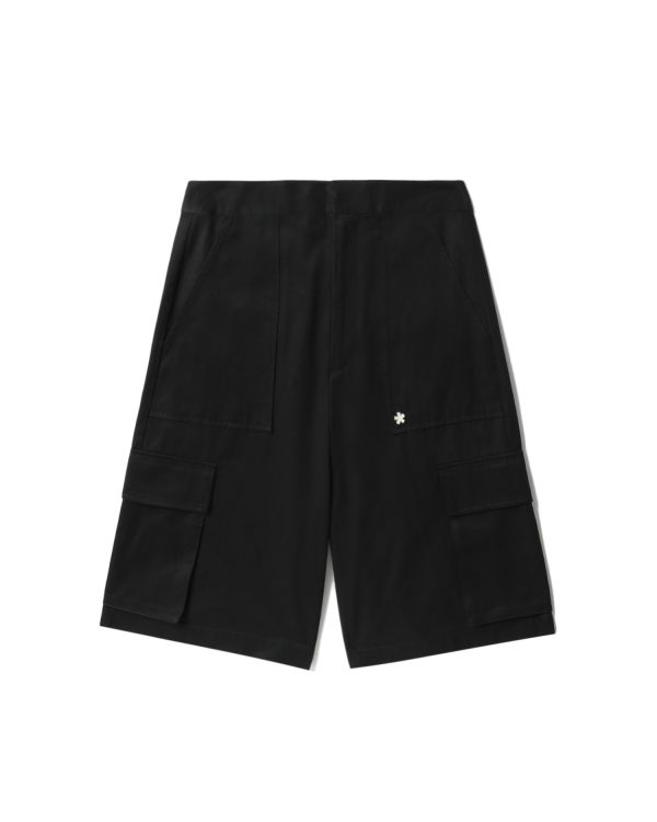 Pantalones Cortos Bape Cargo culotte Mujer Negras | BQOVD-5947