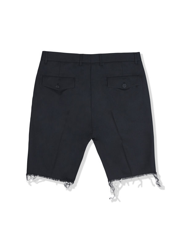 Pantalones Cortos Bape Fringe Hombre Negras | DYBFP-9587