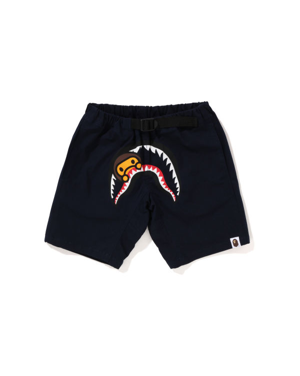 Pantalones Cortos Bape Milo Shark Climbing Niños Azul Marino Azules | BXISP-1649