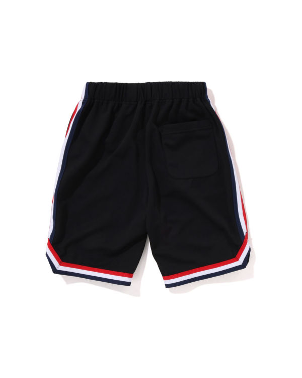 Pantalones Cortos Bape Multi Print Basketball Niños Negras | IPEQT-4153