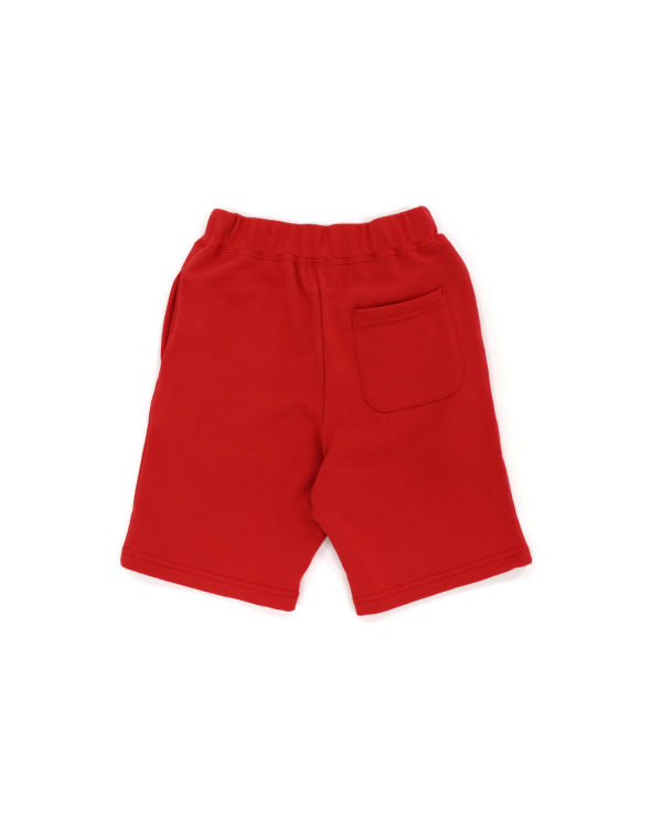 Pantalones Cortos Bape Shark Niños Rojas Claro | WNUSC-0329