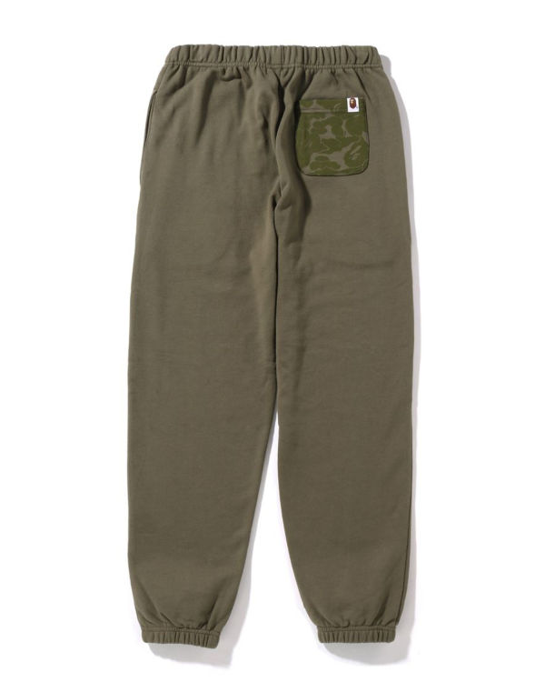 Pantalones Deportivos Bape Ape Head One Point Oversized Mujer Verde | IMOAJ-7250