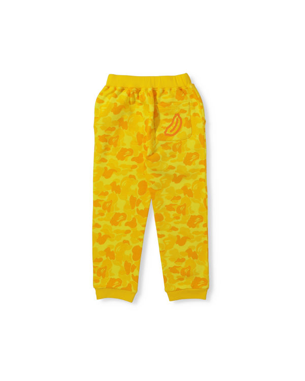 Pantalones Deportivos Bape BK15TH Anniversay Milo Niños Amarillo | DHSZQ-1794