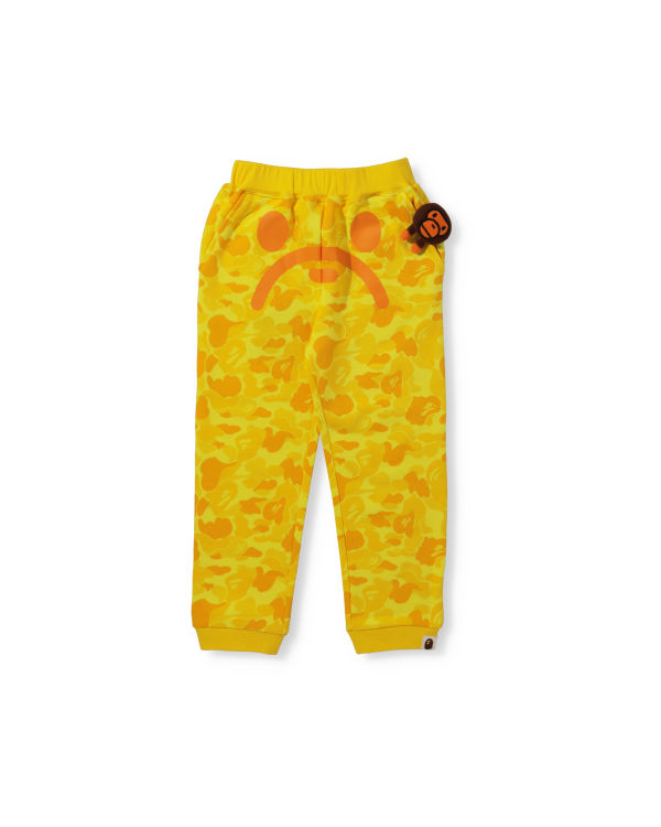 Pantalones Deportivos Bape BK15TH Anniversay Milo Niños Amarillo | DHSZQ-1794