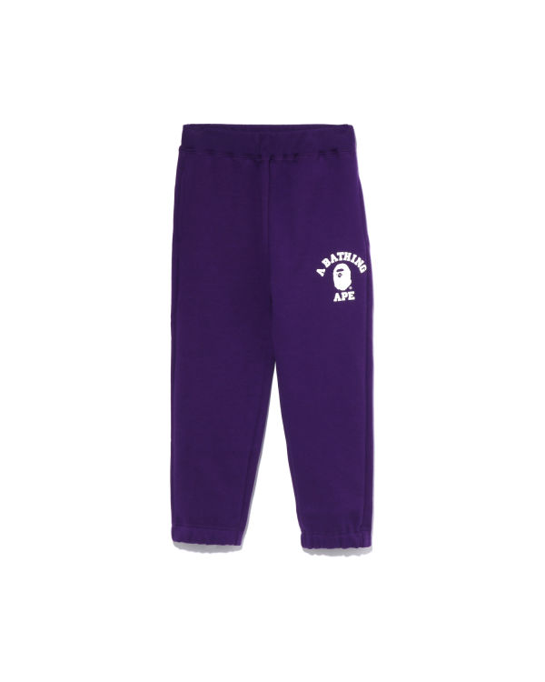 Pantalones Deportivos Bape College Niños Moradas | GUTPB-0246