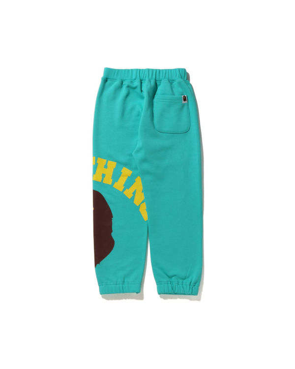 Pantalones Deportivos Bape Giant College Niños Verde Menta | QBKWV-7514