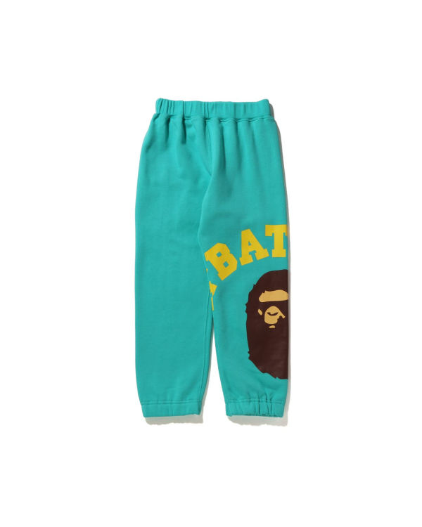 Pantalones Deportivos Bape Giant College Niños Verde Menta | QBKWV-7514