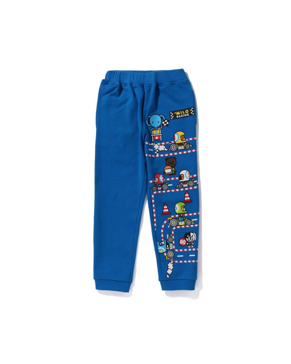 Pantalones Deportivos Bape Milo Carreras Friends Niños Azules | IVQSJ-9012