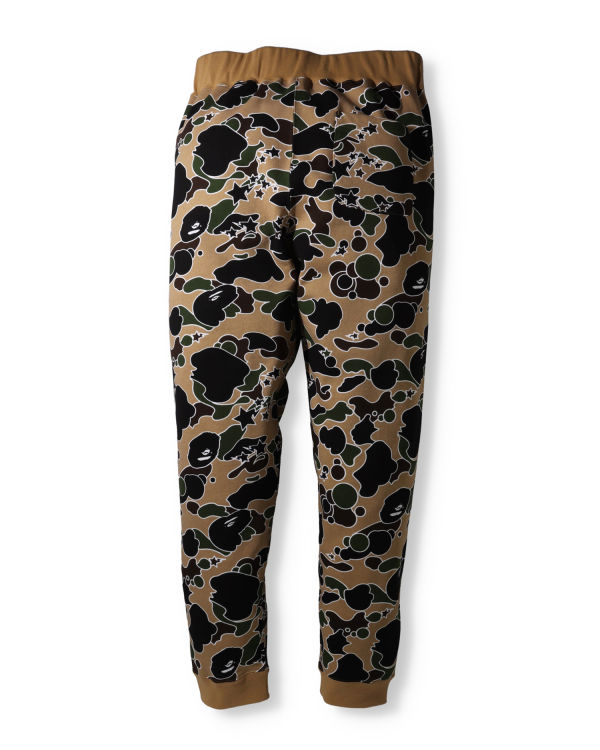 Pantalones Deportivos Bape STA Camo Hombre Kaki Oscuro | SXMGY-9386